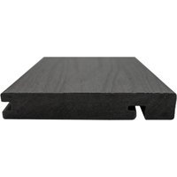 Piranha Terrafuzion Composite Edging Board Graphite 3600mm x 140mm x 23mm