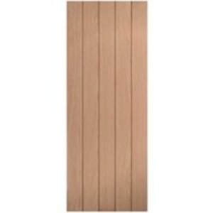 LPD Internal Wexford UnfinishedOak Solid Core Door - 686 x 1981mm