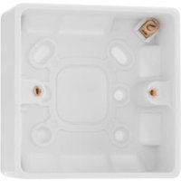 BG 1 Gang White Surface Pattress Box – 32mm
