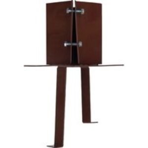 Powapost Cast in Post Shoe 100 x 100mm