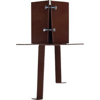 Powapost Cast in Post Shoe 100 x 100mm