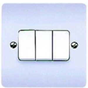 MK 10 Amp 3 Gang 2 Way Light Switch