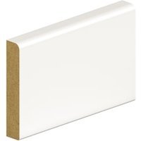 Wickes Pencil Round Fully Finished White Skirting – 14.5 x 94 x 2400mm