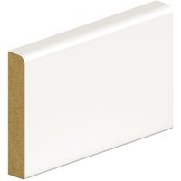 Wickes Pencil Round Fully Finished White Architrave – 14.5 x 44 x 2100mm