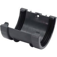 FloPlast 76mm MiniFlo Gutter Union Bracket – Anthracite Grey