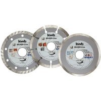 Einhell kwb Diamond Cutting Discs – 115mm Pack of 3