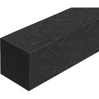 Cladco Recycled Plastic POST, 100mm x 100mm x 3m LENGTH, Black