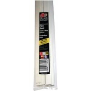 4FireDoors Intumescent Fire Seal - White 15 x 4mm Single Door Pack of 5