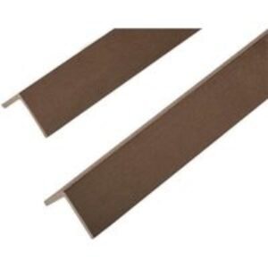 Wpc Trim Corner Trim 55 x 55mm Stone Grey 2.2m Long