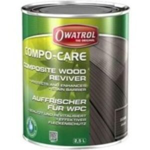 Cladco Composite Decking Colour RESTORER, Owatrol 2.5 LTR, Brown