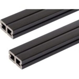 Cladco Wpc Structural JOIST, 100 x 50mm Hollow Joist Black 4m Long