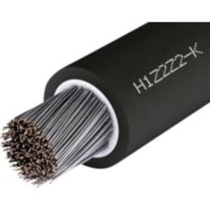 Cable World H1Z2Z2-K Black PV Solar Cable - 4.0mm - 50m