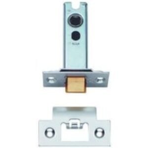 4FireDoors Heavy Duty Tubular Door Latch - Satin Stainless Steel 76mm