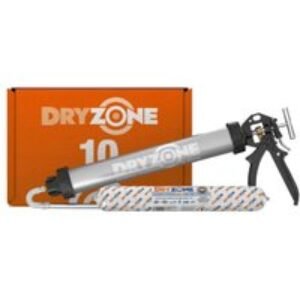 Dryzone Damp Proof Course Cream Foil Cartridge Kit - 600ml - Pack of 10