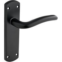 Goodrich Matt Black Lever Latch Door Handle – 1 Pair