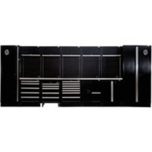 BUNKER® Modular Storage Combo with Sink and Stainless Steel Worktop - 25 Piece