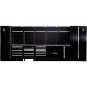 BUNKER® Modular Storage Combo with Stainless Steel Worktop - 25 Piece