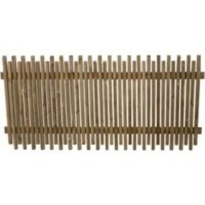 6ft x 3ft 1.83m x 0.9m Pressure Treated Contemporary Picket Fence Panel Home Delivery
