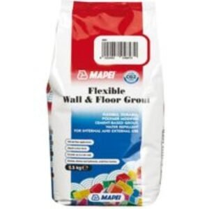 Mapei Flexible Coloured Wall & Floor Grout Grey 2.5kg