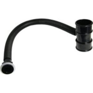 FloPlast 50mm MiniFlo Round Downpipe Water Butt Rain Diverter - Black