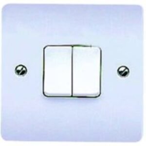 MK 10 Amp 2 Gang 2 Way Light Switch