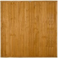 Close Board Fence Panel Dip Treated 6ft x 6ft (1.83m x 1.83m)
