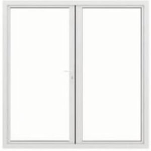 JCI Aluminium Inwards Opening White French Door - 1790mm