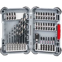 Bosch 2608577148 Case L 35 Piece HSS Metal Drill Bit & Screwdriver Bit Set