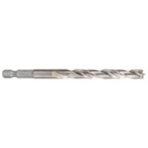 Bosch 2608595523 Hex Shank HSS Brad Point Wood Drill Bit - 8 x 117mm