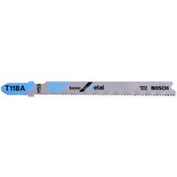 Bosch T118A Metal Jigsaw Blades – Pack of 5