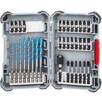 Bosch 2608577147 Case L 35 Piece Multi Construction Drill & Screwdriver Bit Set