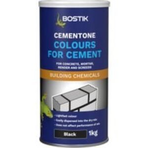 Bostik 1kg Cementone Colours for Cement - Black