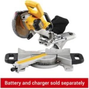 DEWALT DCS365N-XJ 18v Cordless 184mm Sliding Mitre Saw With Blade - Bare