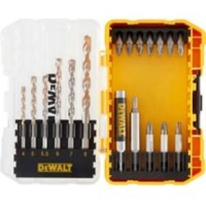 DEWALT DT70712-QZ 19 Piece Extreme Masonry Drill and Screwdriver Bit Set