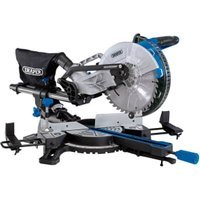 Draper SMS250D1800 255mm Corded Sliding Compound Mitre Saw – 1800W