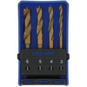 Dremel 4 Piece Wood Drill Bit Set