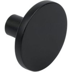 Wickes Como Knob Handle - Matt Black