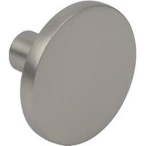 Wickes Como Knob Handle - Brushed Nickel
