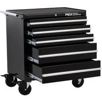 Hilka Professional Tool Chest & Cabinet with 489 Piece Mechanics Tool Kit – Black