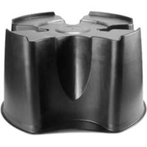 Black Single Piece Water Butt Stand