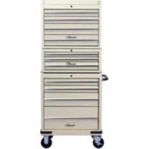 Hilka Classic 11 Drawer Mobile Combination Unit - Cream