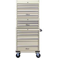 Hilka Classic 11 Drawer Mobile Combination Unit – Cream
