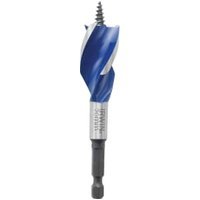 Irwin 10506625 Ir x 6 Blue Groove Speedbor Wood Bit – 159 x 28mm