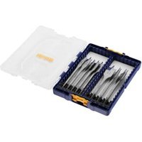 Irwin IW4041010 IR X4 Blue Groove Speedbor 8 Piece Wood Bit Set