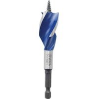 Irwin 10506626 Ir x 6 Blue Groove Speedbor Wood Bit – 159 x 32mm