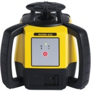 Leica Rugby 610 RE120 Alkaline Self Levelling Rotating Laser Level