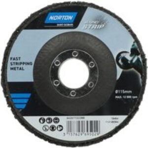 Norton Rapid Strip Non Woven Sanding Disc for Metal - 115mm
