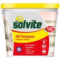 Solvite Ready to Use Wallpaper Paste – 5 Roll