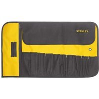 Stanley 1-93-601 12 Pocket Tool Roll – Grey & Black