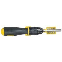 Stanley 0-68-010 Multibit Ratchet Screwdriver – 10 Piece